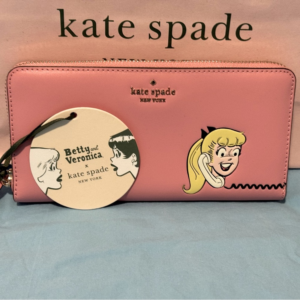 Kate Spade ♠️ Betty & Veronica Continental Wallet